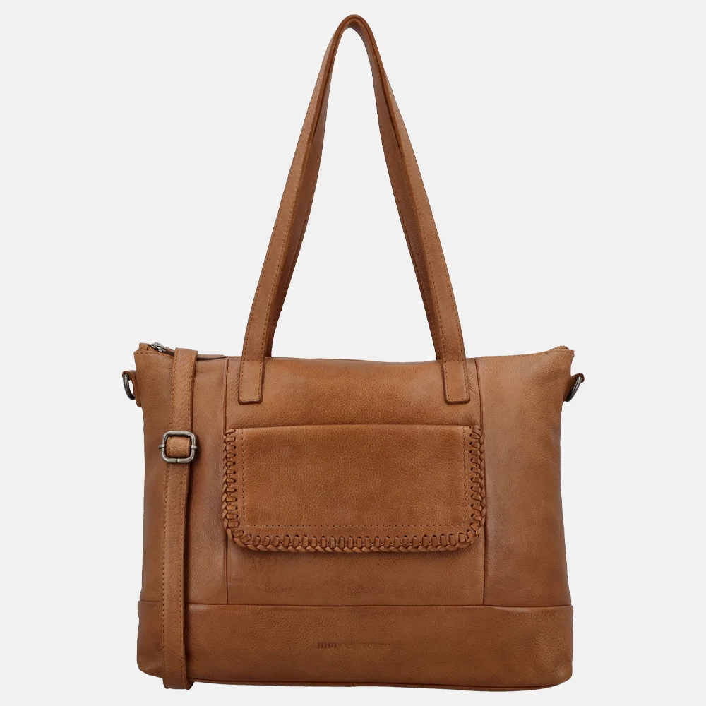 Hide Stitches shopper bruin